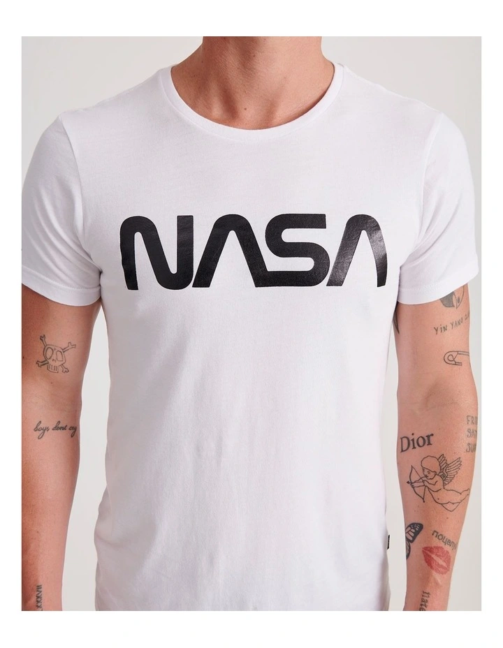 Nasa Foil Logo Tee image 5