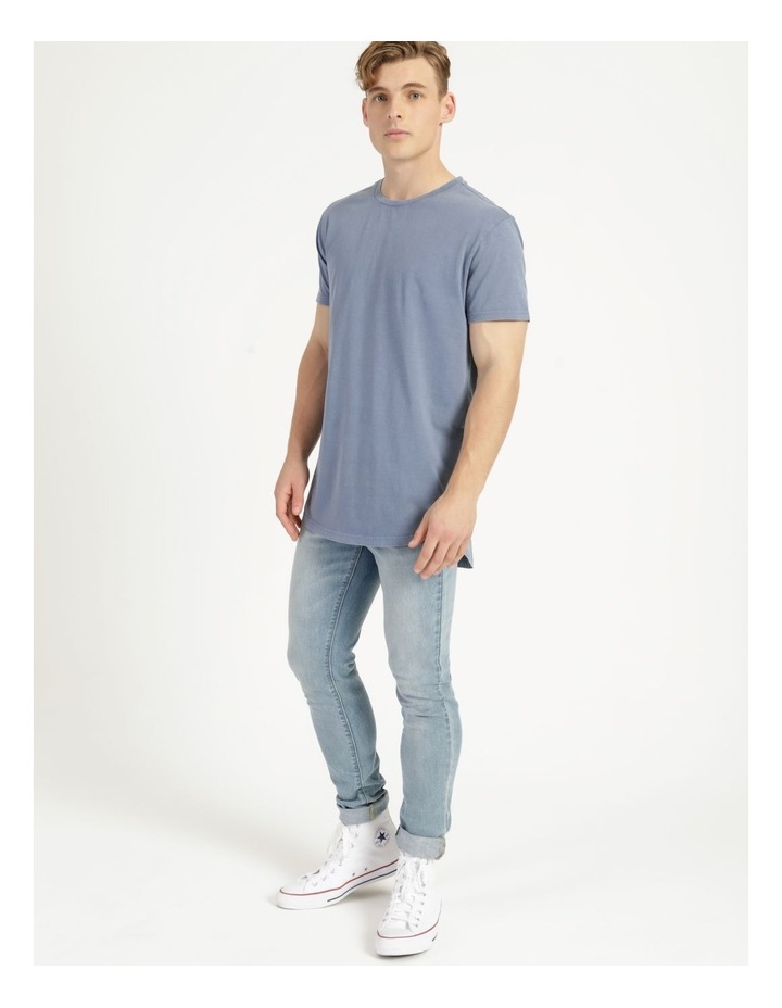 Esperance Acid Wash Tee Blue