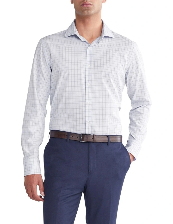 Check Classic Shirt inBlue image 1