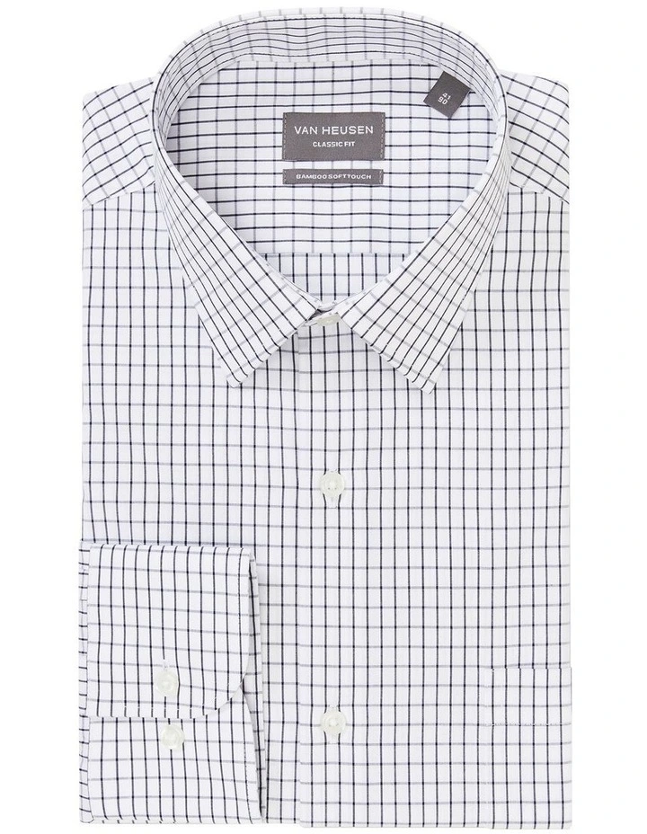 Check Classic Shirt inBlue image 4