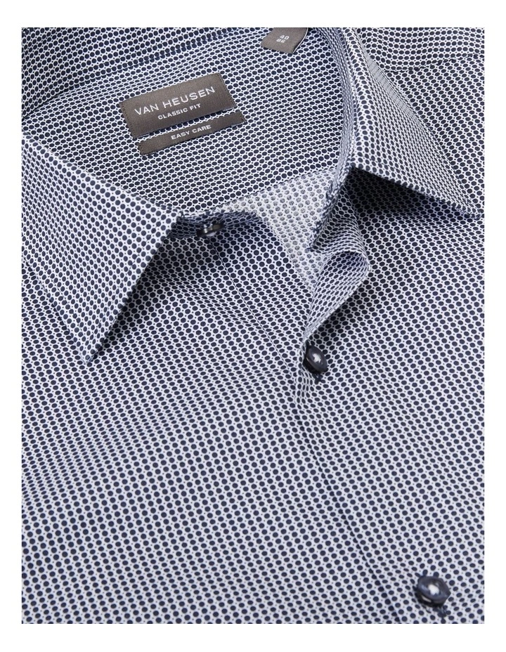 Classic Circle Print Shirt in Navy image 3