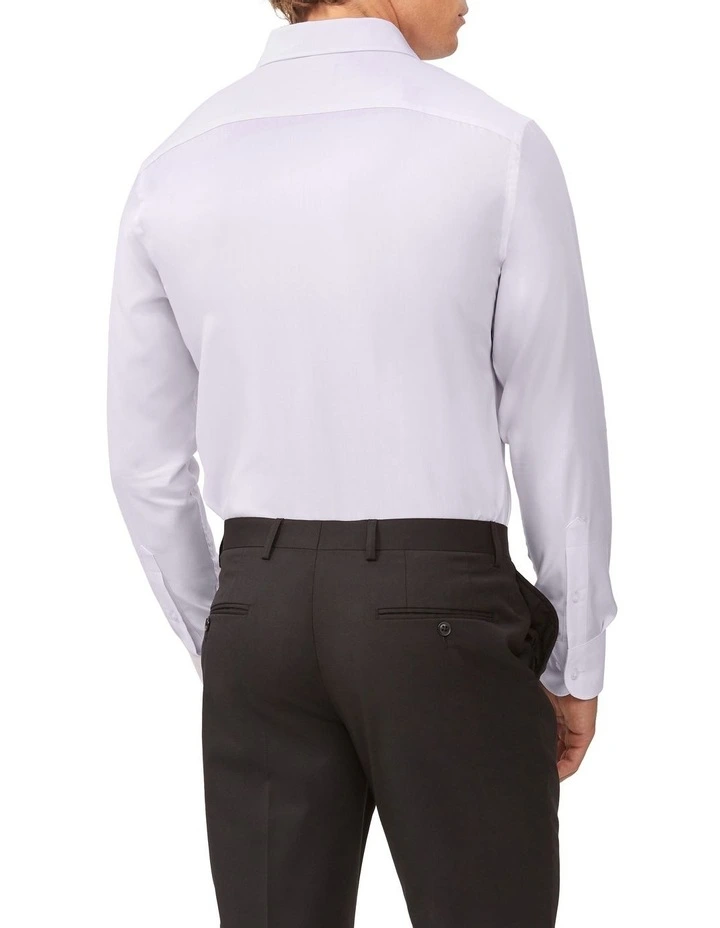 Slim Marle Twill Shirt in Pink image 2