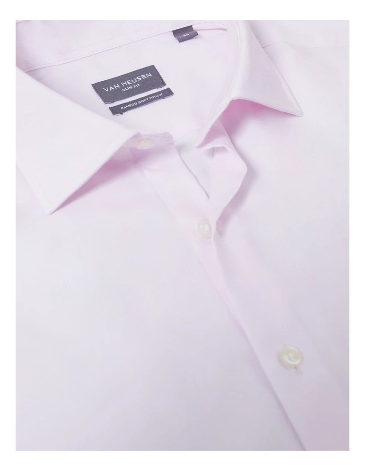 Slim Marle Twill Shirt in Pink image 3