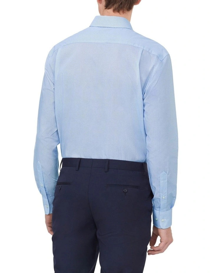CLASSIC FIT DASH GEO PRinT SHIRT SKY image 2