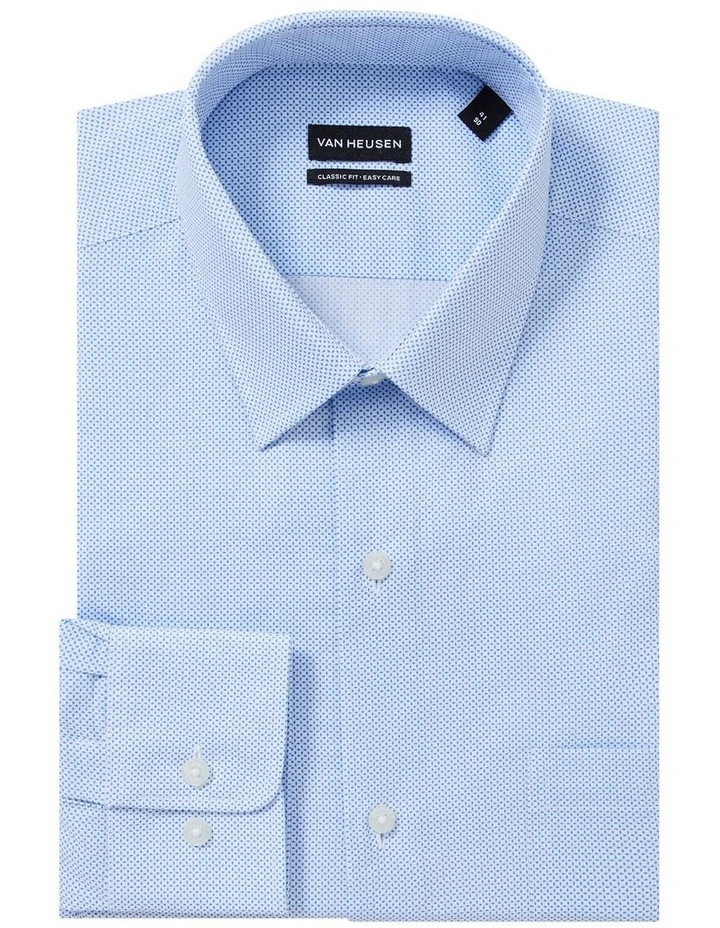 CLASSIC FIT DASH GEO PRinT SHIRT SKY image 3
