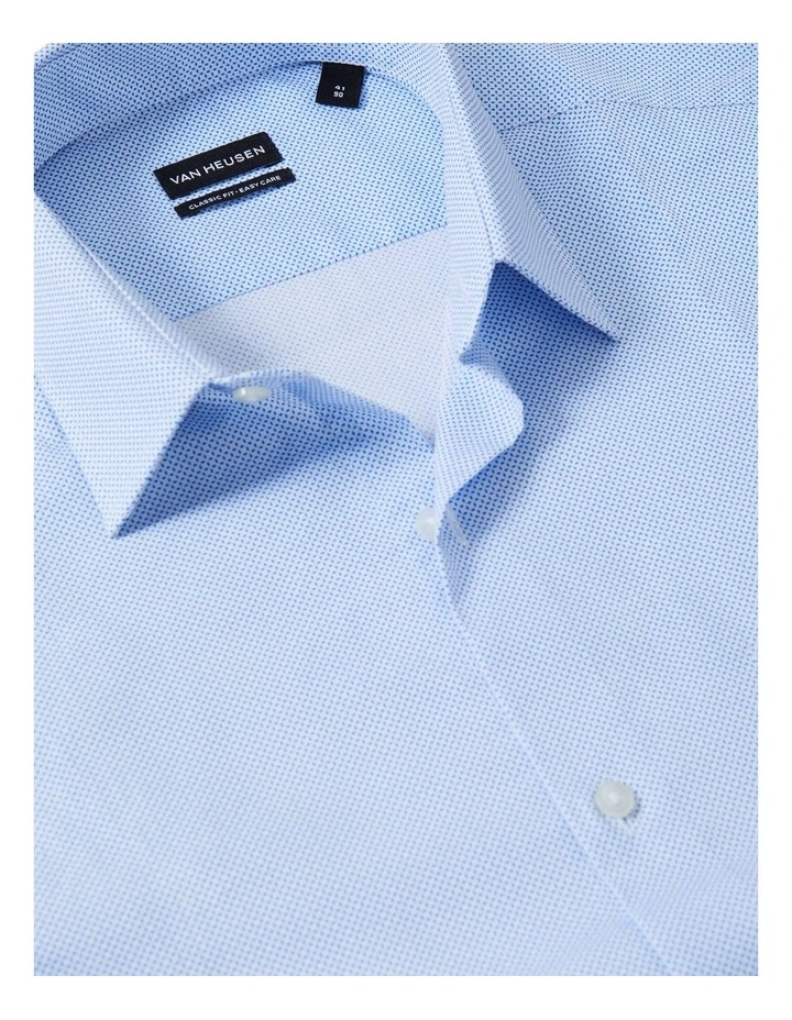 CLASSIC FIT DASH GEO PRinT SHIRT SKY image 4