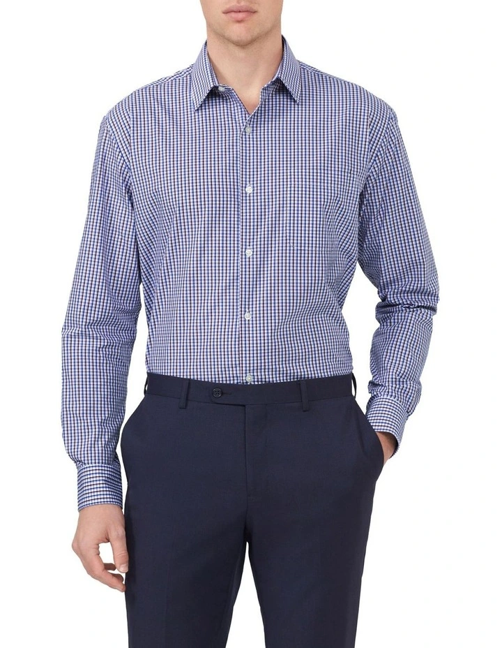 Classic Fit Gingham Check Shirt in Multi image 1