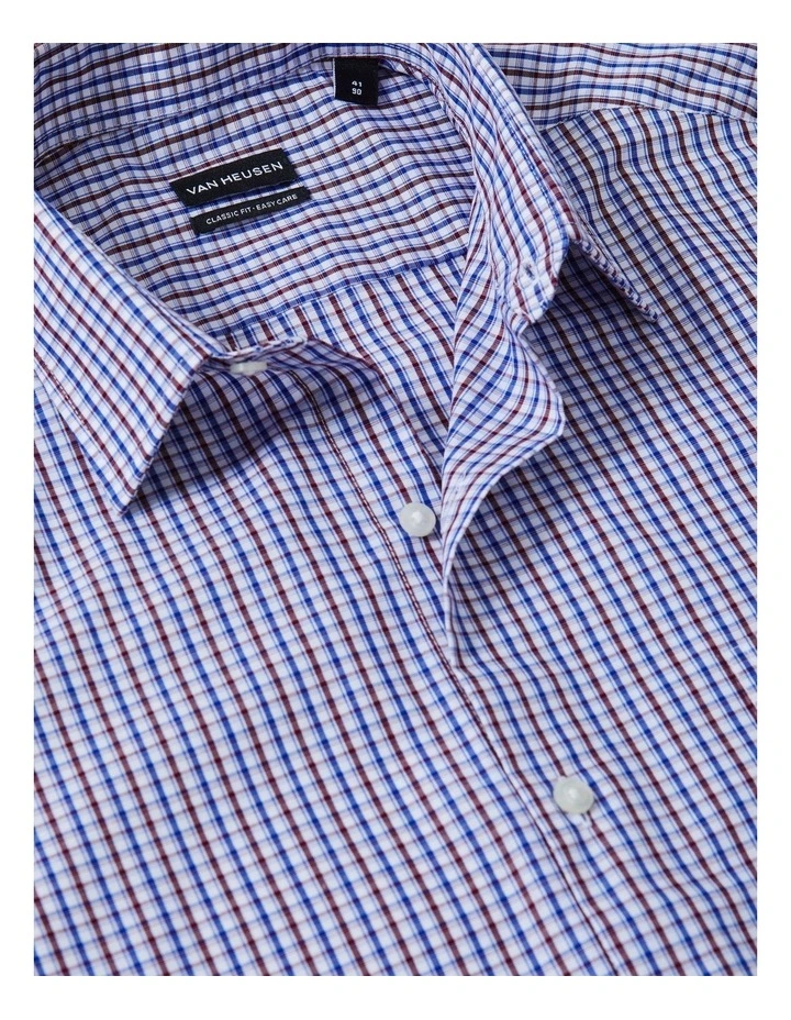 Classic Fit Gingham Check Shirt in Multi image 3