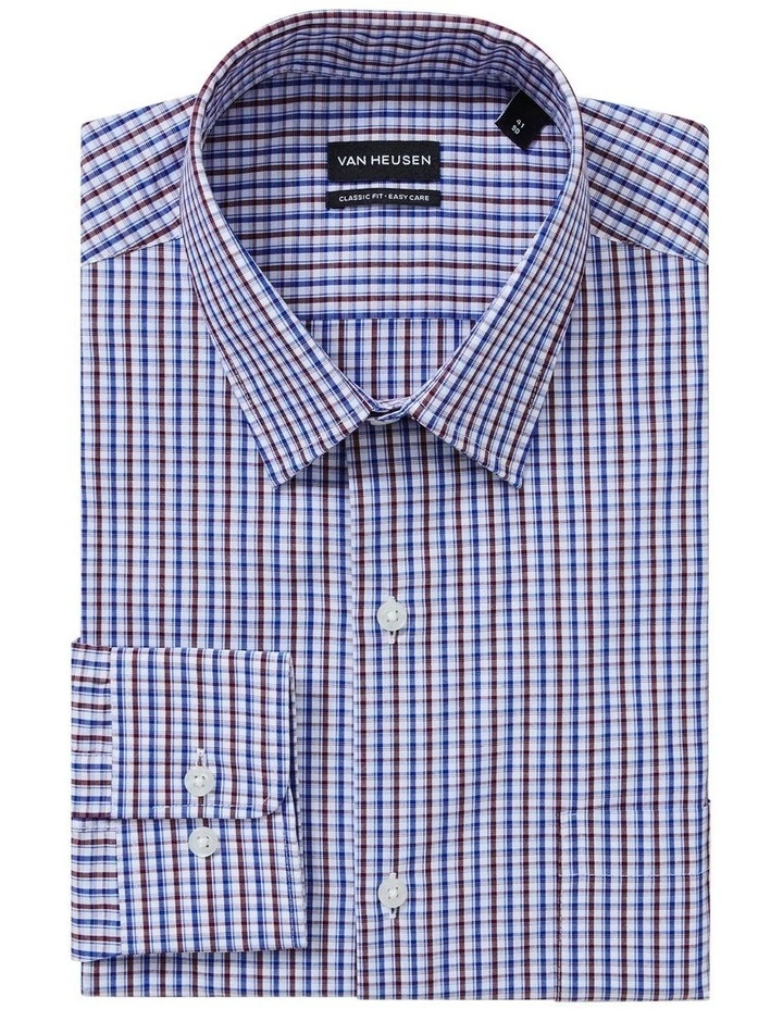 Classic Fit Gingham Check Shirt in Multi image 4