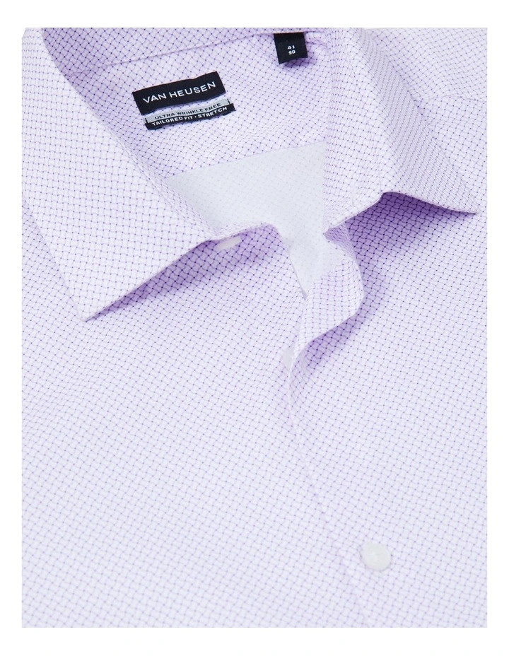 Geometric Print Shirt in Lilac image 3
