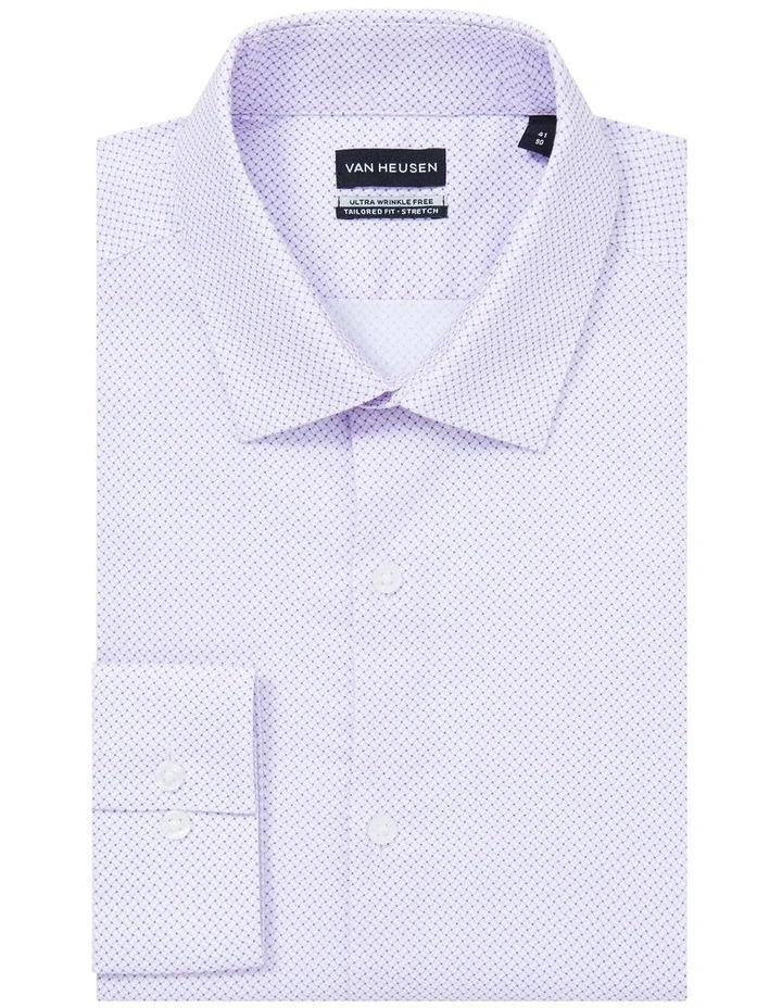 Geometric Print Shirt in Lilac image 4