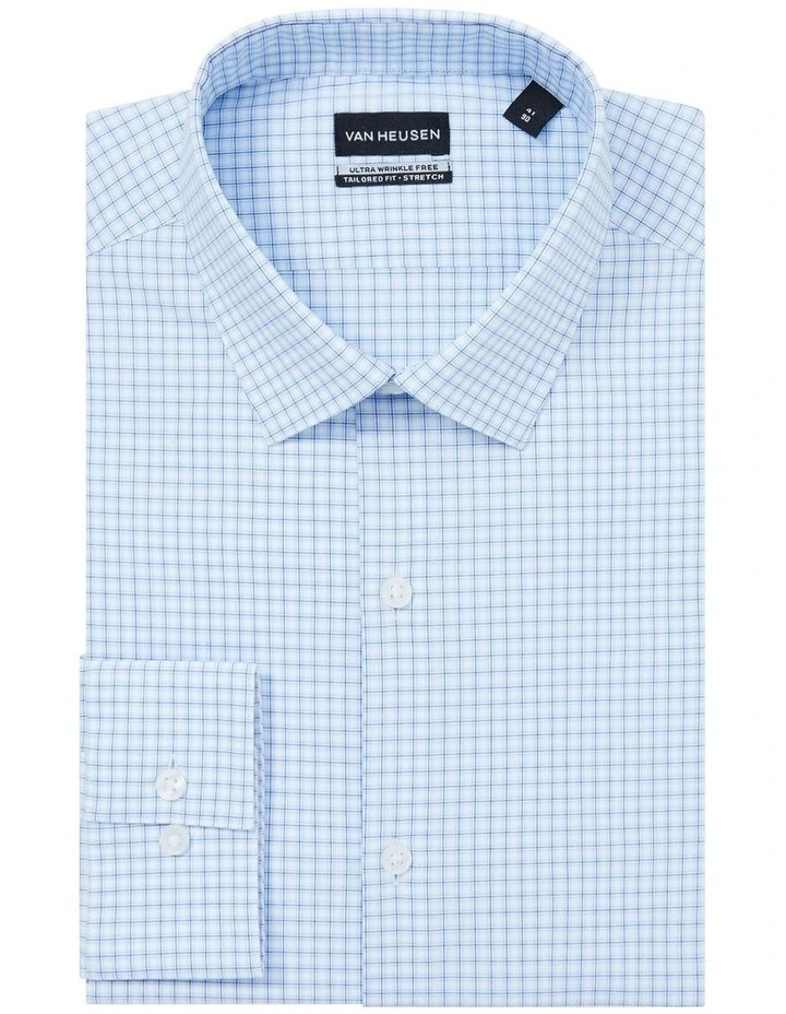 Geometric Print Shirt in Blue image 4