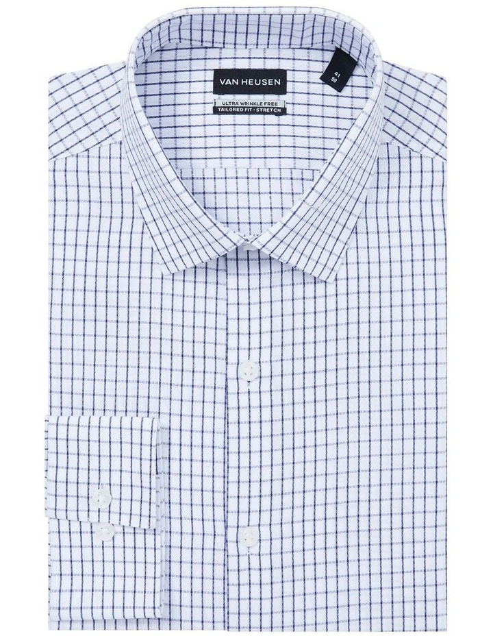 Heritage Weave Check Shirt in Midnight image 4