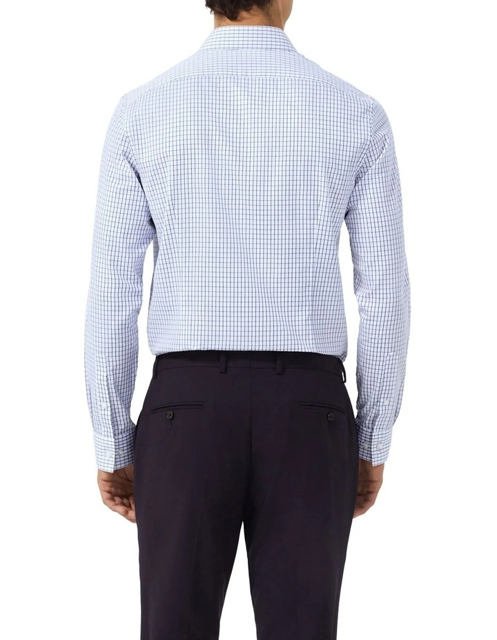 Heritage Weave Check Shirt in Midnight image 2