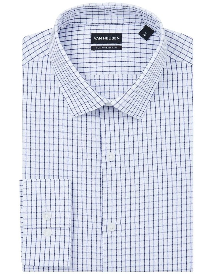 Heritage Weave Check Shirt in Midnight image 4