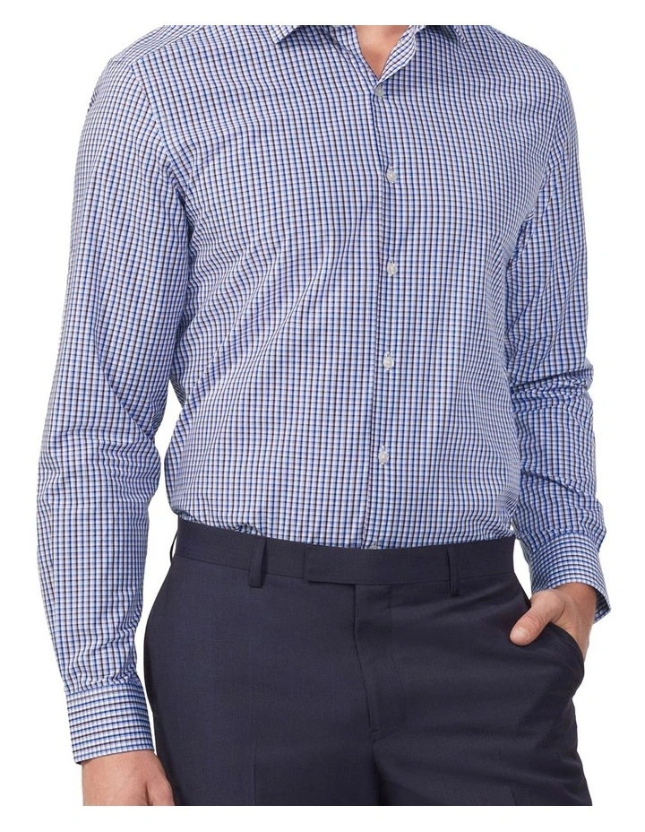 Gingham Check Shirt in Blue image 1
