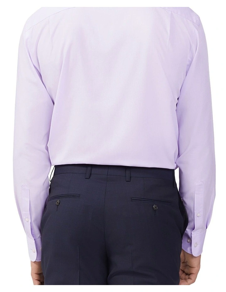 Soft Touch Mini Stripe Shirt in Lavender Garden image 2
