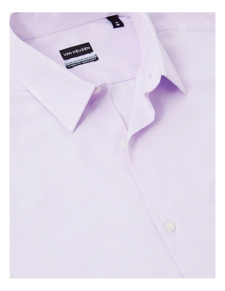Soft Touch Mini Stripe Shirt in Lavender Garden image 4