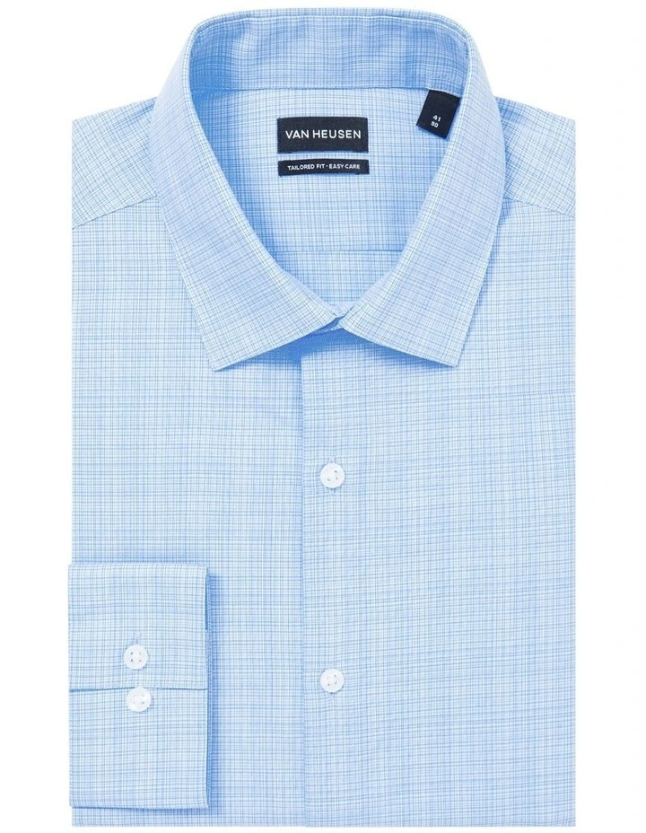 Puppytooth Check Shirt in Navy image 4