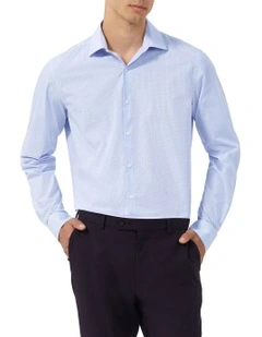 Mini Check Shirt in Lavender