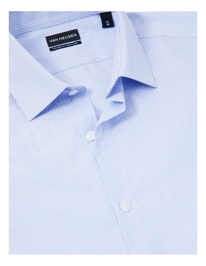 Mini Check Shirt in Lavender image 3