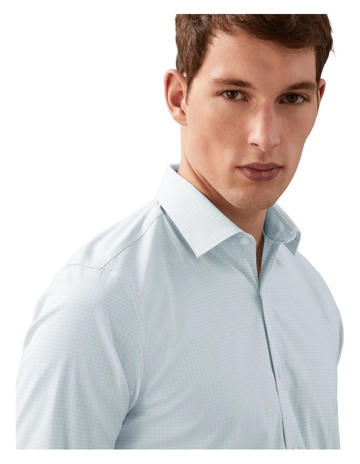 Performance Dress Shirt in Sage image 4