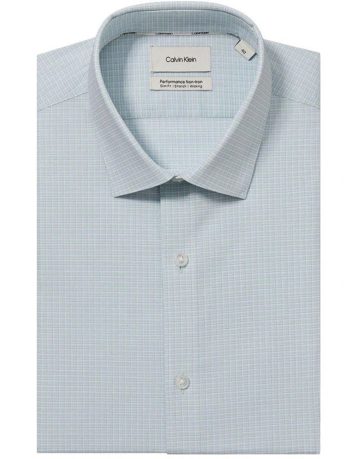 Performance Dress Shirt in Sage image 5