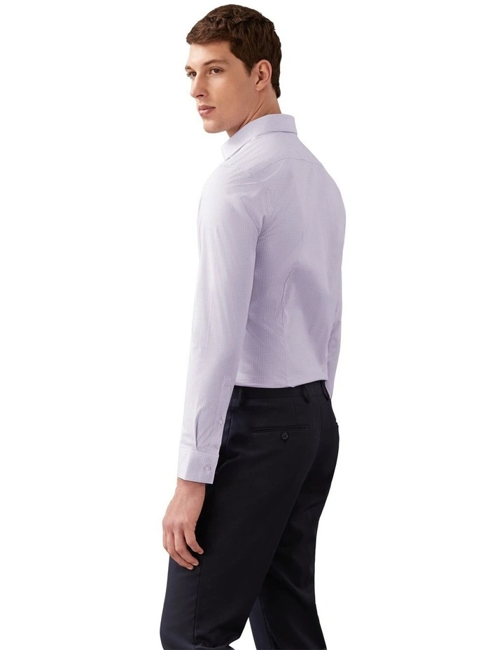 Performance Dress Shirt in Lilac image 3