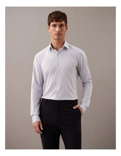 The Poplin Shirt Slim Fit in Denim Day