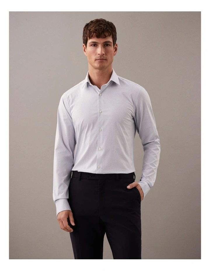 The Poplin Shirt Slim Fit in Denim Day image 1