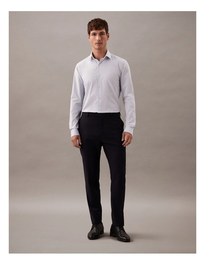 The Poplin Shirt Slim Fit in Denim Day image 2