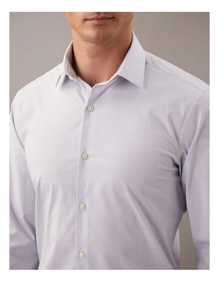 The Poplin Shirt Slim Fit in Denim Day image 3