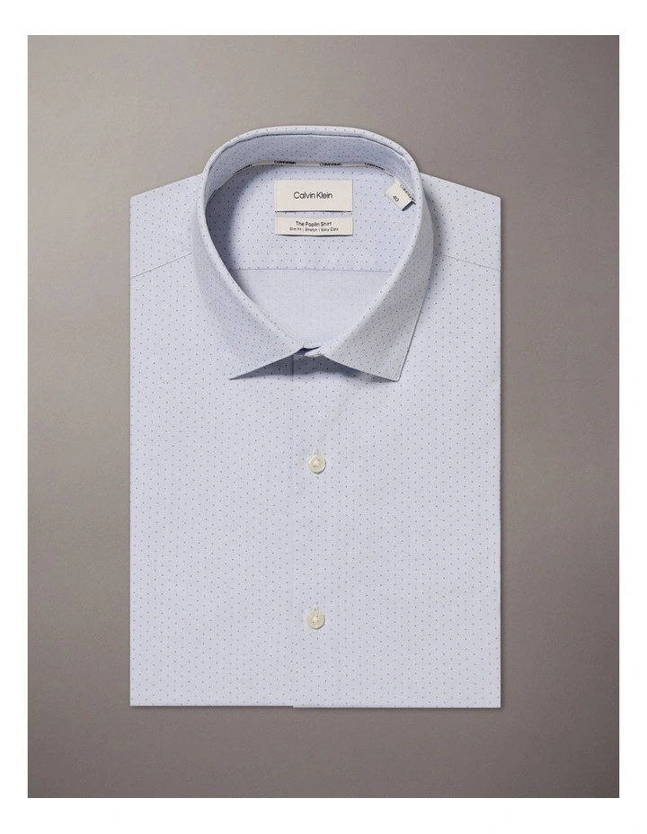 The Poplin Shirt Slim Fit in Denim Day image 5