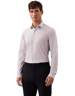 Poplin Dress Shirt in Lavender