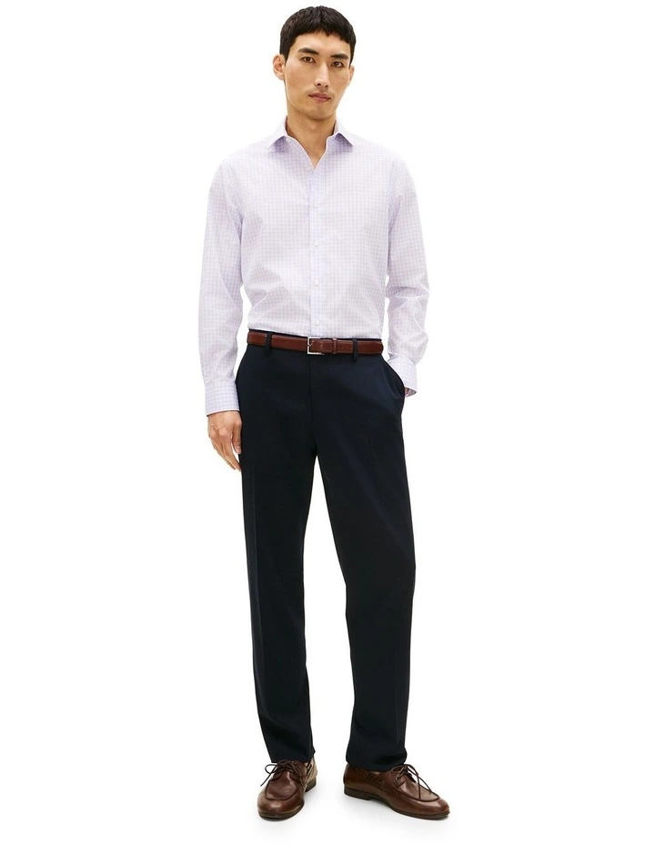 Flex Twill Plaid Shirt in Purple image 3