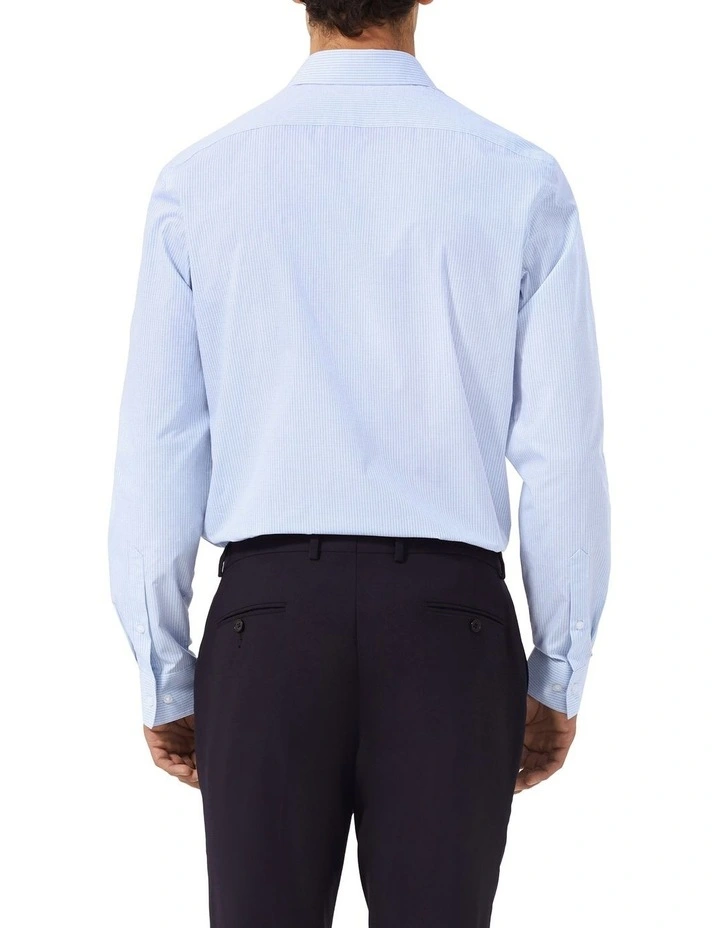 Mini Check Shirt in Blue image 4