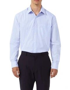 Multi Check Shirt in Lavender