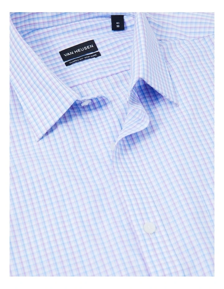 Multi Check Shirt in Lavender image 2