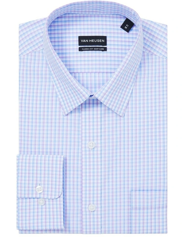 Multi Check Shirt in Lavender image 4