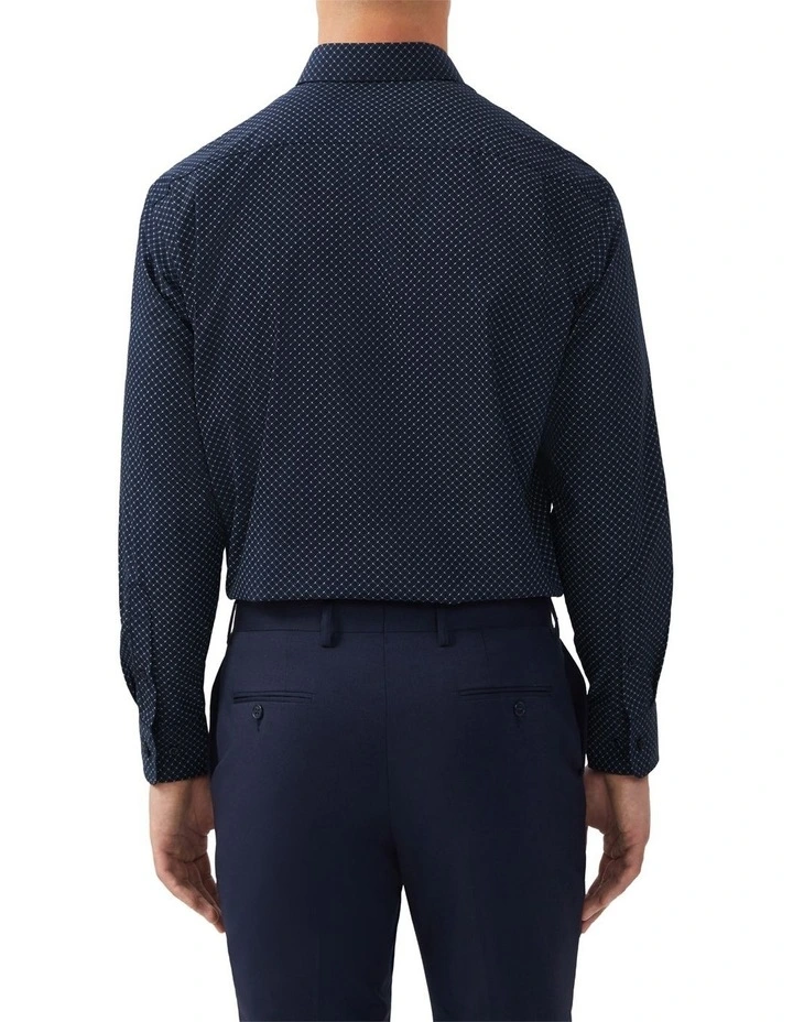 Multi Colour Check Shirt in Navy image 4