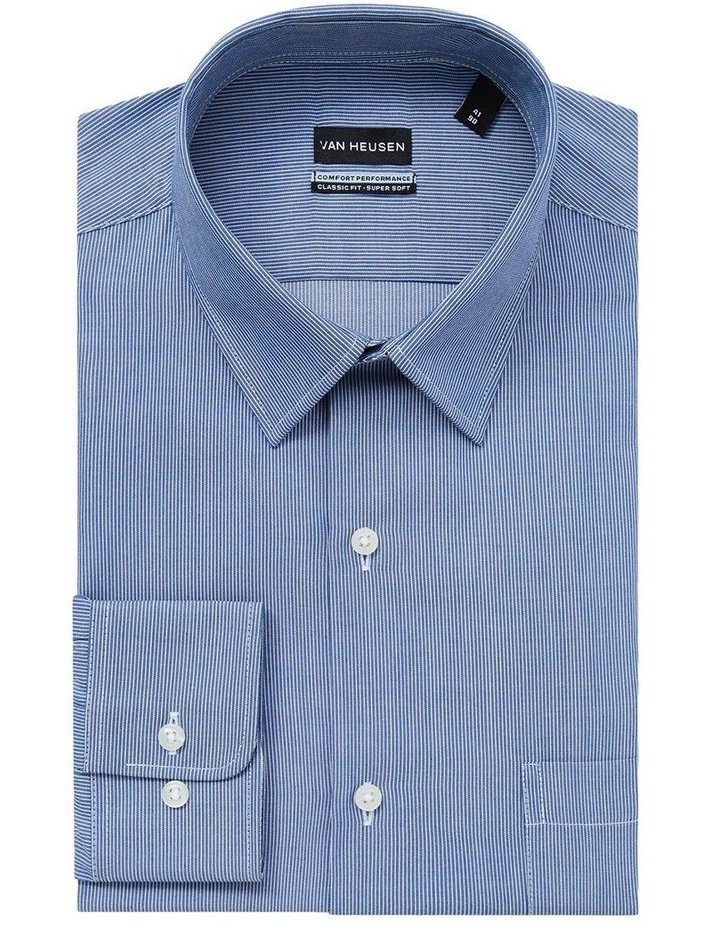 Mini Stripe Shirt in Navy image 2