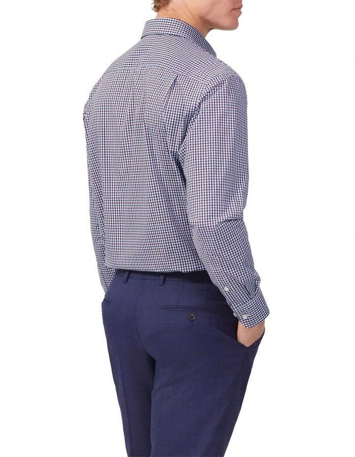 Gingham Check Shirt in Cherry image 4