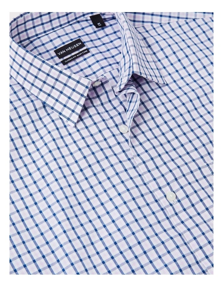 Gingham Check Shirt in Purple image 3