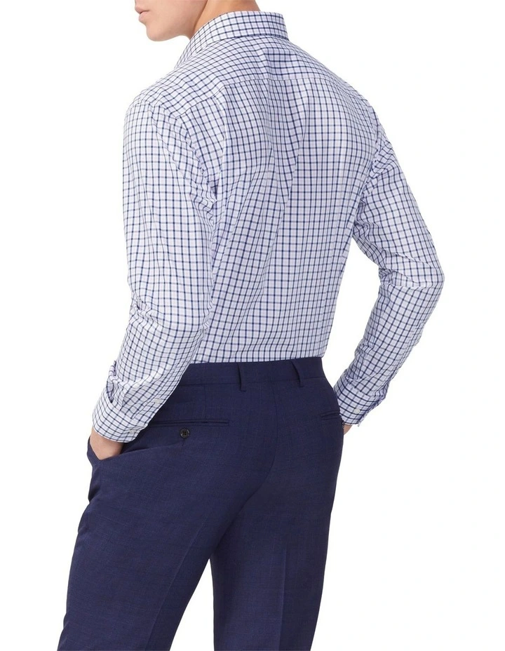 Gingham Check Shirt in Purple image 4