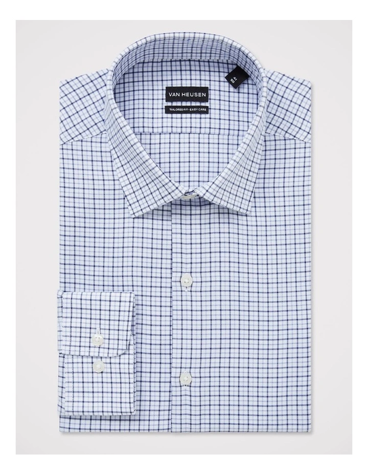 Twill Check Shirt in Midnight image 2