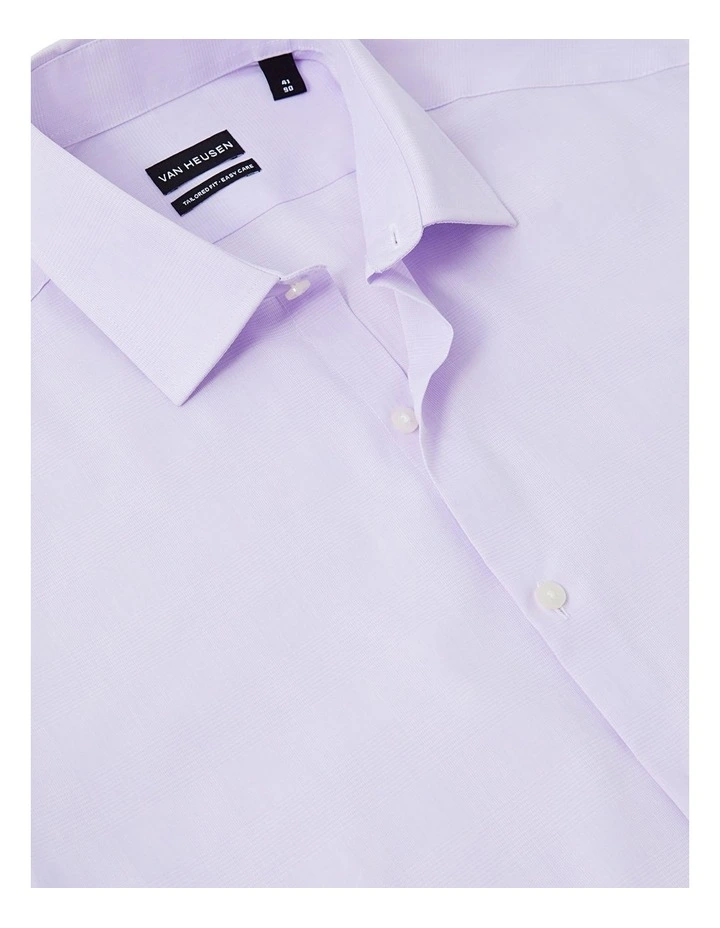 Mini Poplin Check Shirt in Purple image 3