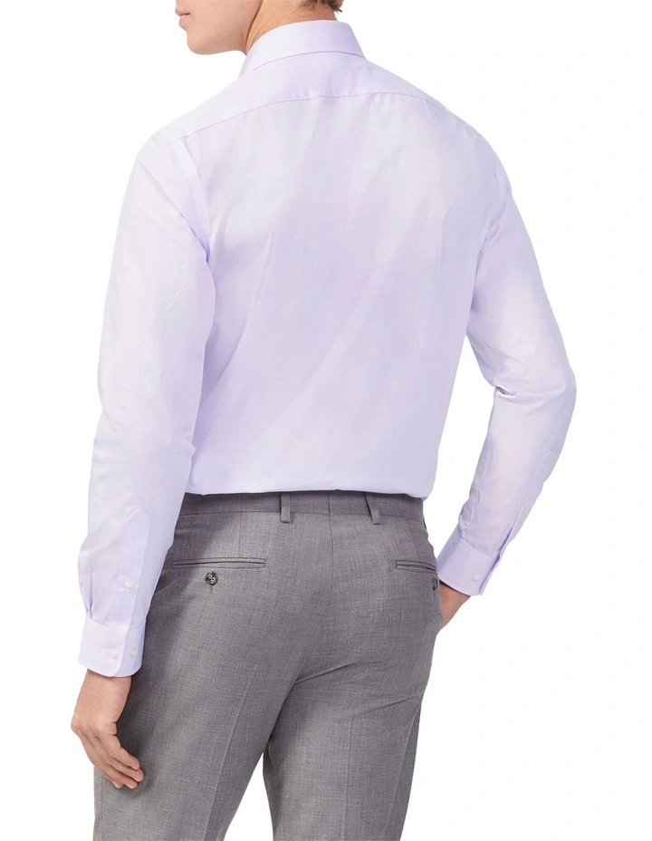 Mini Poplin Check Shirt in Purple image 4