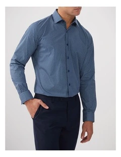 Clover Print Shirt in Forest