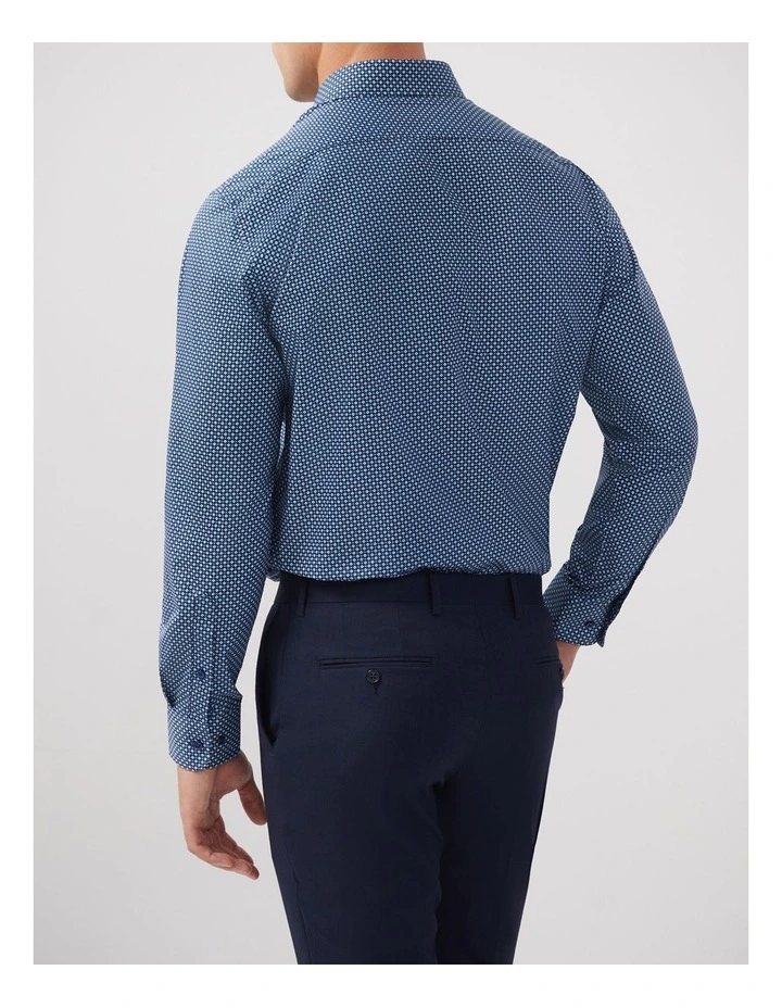 Clover Print Shirt in Forest image 4