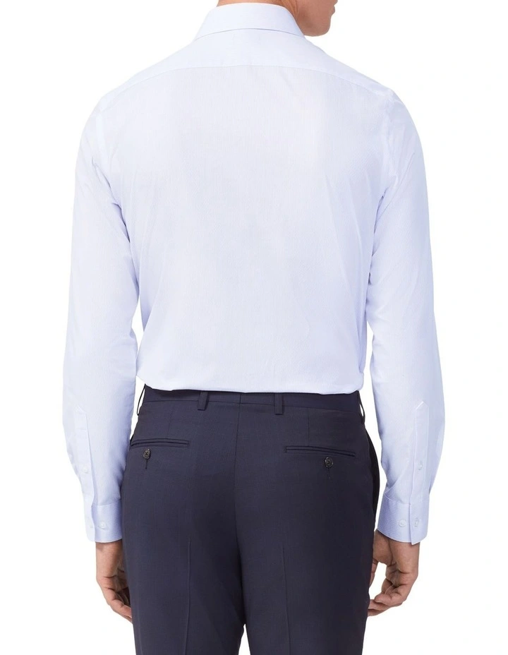 Pinstripe Shirt in Lavender image 4